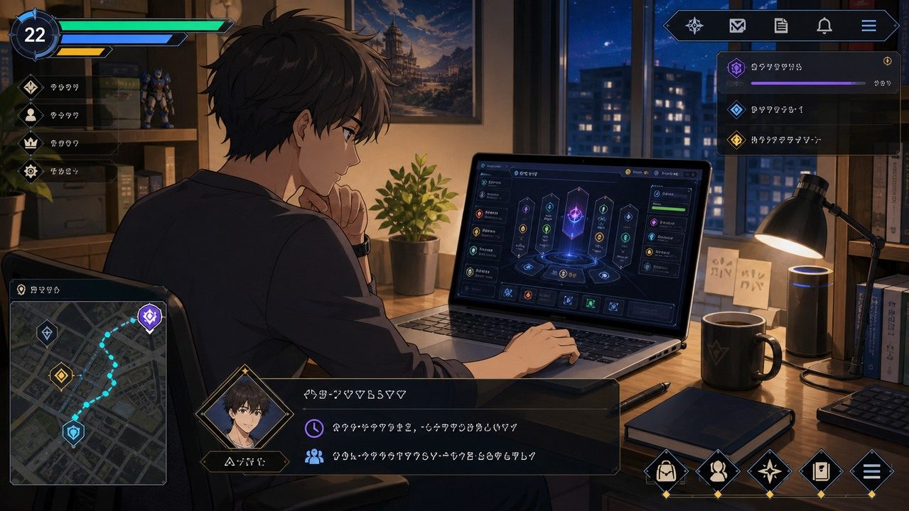 枫酱想回家 无战斗RPG 玩法截图 2